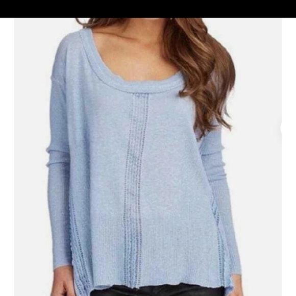 Free People Sweaters - Boho Free People Knit Lace Sweater